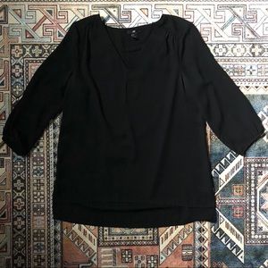 H&M 3/4 Sleeve Blouse